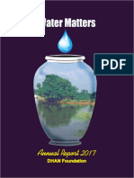 Water Matters: DHAN Foundation's Annual Report 2017