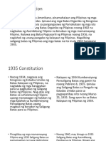 1935 Constitution New Report Tagalog