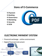 Applications of E-Commerce