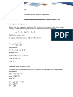 Matrices y Determinantes Tarea 1