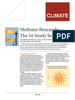 Methane Research: The 16 Study Series: Climate