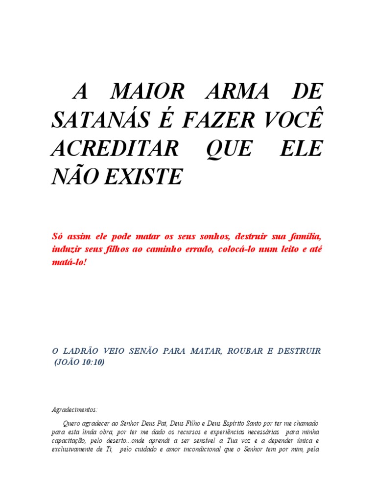 Qual foi o pecado de Lúcifer? - Marcos Botelho