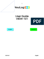 User Guide VIEW-101: English