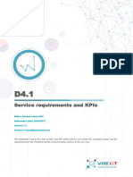 D4.1 Service Requirements and KPIs v1.7