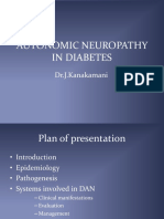 Autonomic Neuropathy DM