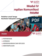 (04-Mot) Modul 4 Ketrampilan Komunikasi Pamm