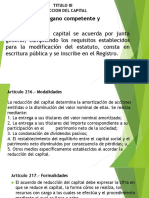 Reducción del capital en sociedades anónimas