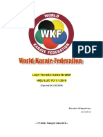 LUẬT THI ĐẤU KARATE WKF 2019 PDF