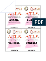 Name Tag ATLS 21-23 Juni 2019 No 38-67