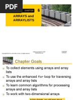 Arrays and Arraylists: Slides by Donald W. Smith Final Draft 10/30/2011