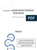 Konsep Dasar Media Promosi Kesehatan