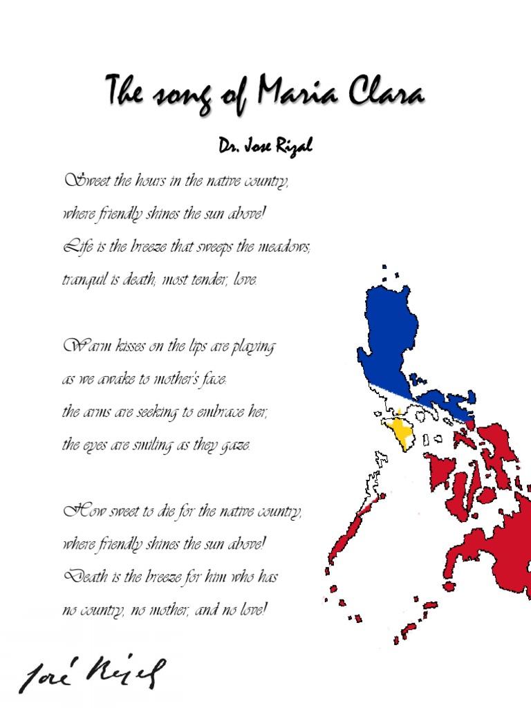 The Song of Maria Clara: Dr. Jose Rizal | PDF