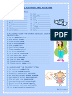 Adjectives and Adverbs CLT Communicative Language Teaching Resources Erro - 48015