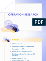 Operation Research