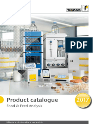 Product Catalogue 2017 Food and Feed Analysis en, PDF, Elisa