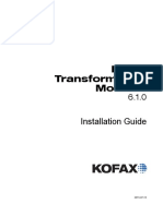 Kofax Transformation Modules Installation Guide en