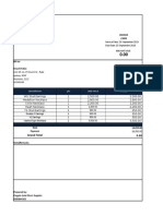 Ongpin Gold Direct Supplier Invoice: Grand Total 0.00