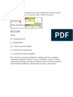 Dilatacion Lineal