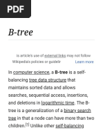 B Tree 