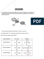 Estructura de Los Alcoholes