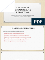 Lecture 10 - Sustainability Reporting
