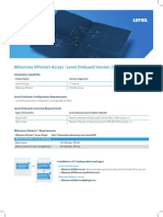 Milestone ACM Lenel OnGuard Quick Guide