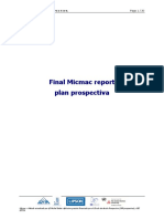 Rapport Final Micmac - Plan Prospectiva