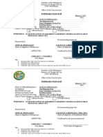 Itinerary/ Pass Slip: To Deliver Notice of Assessment To Property Owners Located at Brgy. Mangagoy, Bislig City