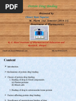 List of Highly Protein Bound Drugs | PDF