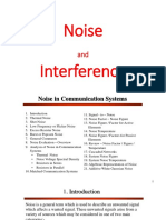 Noise and Interference