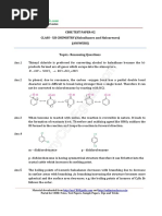 Cbse Test Paper-02 CLASS - XII CHEMISTRY (Haloalkanes and Haloarenes) (Answers)