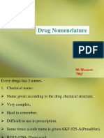 Drug Nomenclature: MR - Manikanta TMC