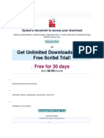 Get Unlimited Downloads With A Free Scribd Trial!