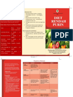 Brosur Diet Asam Urat