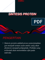 Sintesis Protein