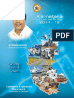 Karnataka Industrial Policy 2014 PDF
