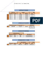 Design Output: Schedule of Beams