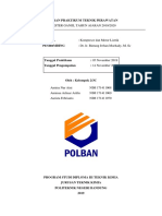 LAPORAN PRAKTIKUM TEKNIK PERAWATAN SEMESTER GANJIL