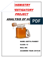 Determination of Caffeine in Tea Samples