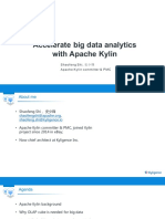 Accelerate big data analytics with Apache Kylin