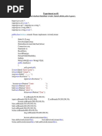 Experiment No:01 Program: To Implement Student Database Create, Insert, Delete, Select Query