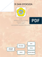 Eter Dan Epoksida: Oleh: Andrian Putra Pratama Anjaliva Zahra Lily Yulinar Muhammad Rahman Langgepati