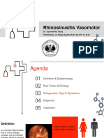 THT Iip Rhinosinusitis Vasomotor