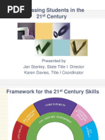 Assessing Students in The 21 Century: Presented by Jan Stanley, State Title I Director Karen Davies, Title I Coordinator