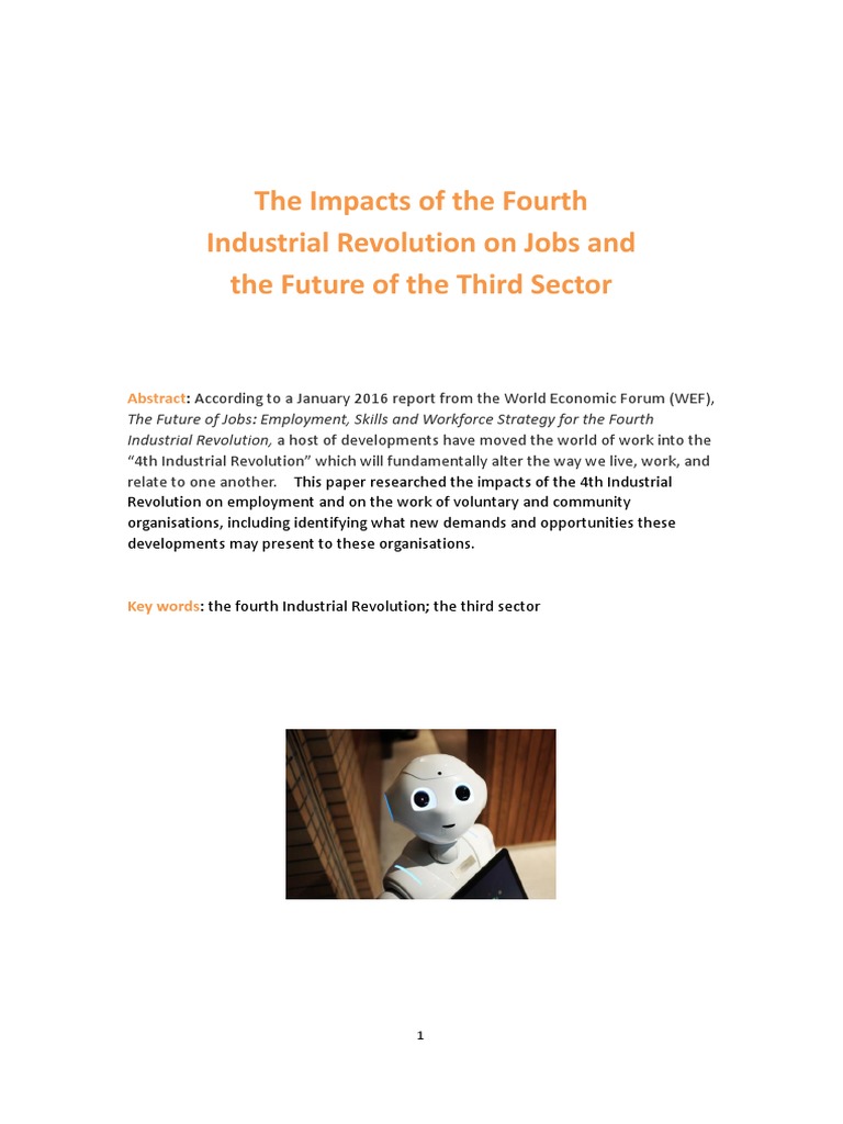 Careers in the 4th Industrial Revolution | PDF | Employment | Automation