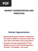 Market Segmentation