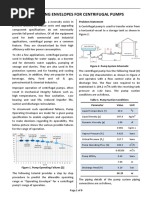 Operating Envelopes For Centrifugal Pumps: Problem Statement