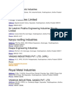 Visakhapatnam Industrial Directory