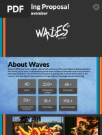 Waves Proposal Template PDF