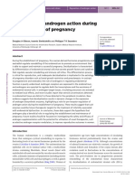 Regulation of Androgen Action During Establishment of Pregnancy